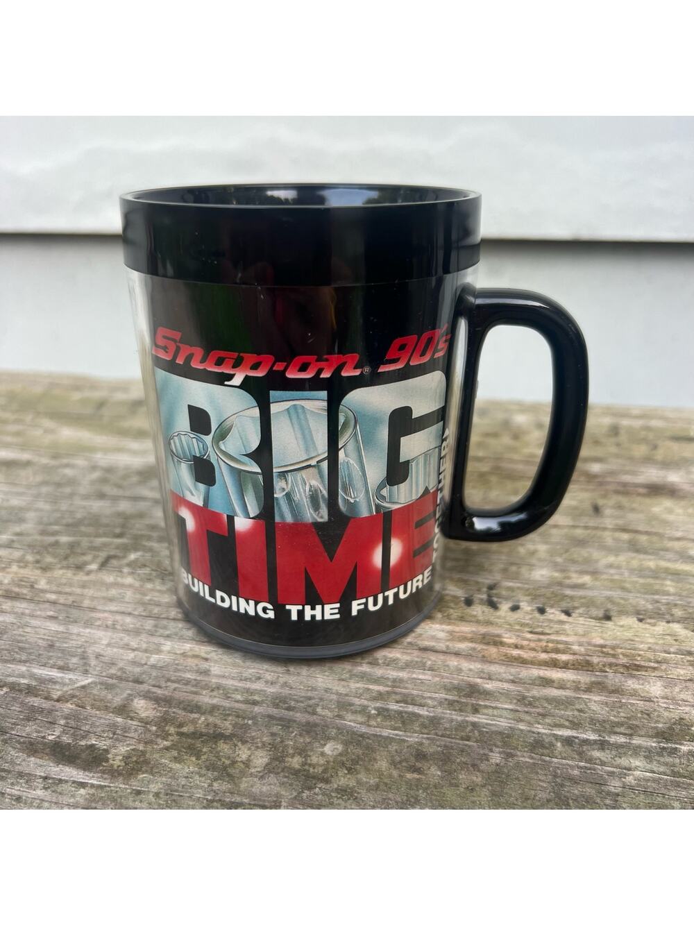 90s Snap-on ThermoServ Big Time Building The Future Together Mug Cup Made In USA